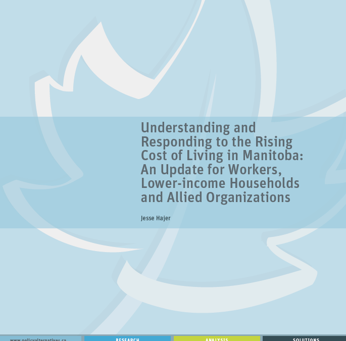 Understanding and Responding to the Rising Cost of Living in Manitoba